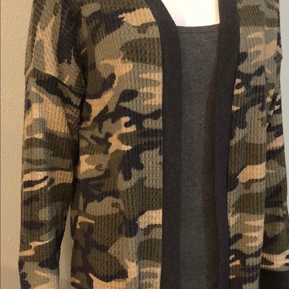 Camo cardigan - Picture 2 of 5